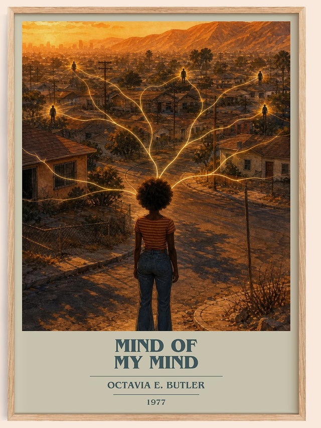 Mind of My Mind Book Cover Poster by Octavia E. Butler
