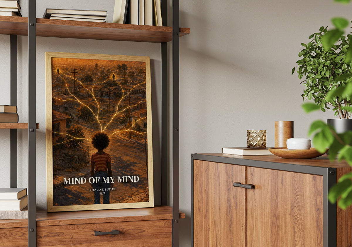 Mind of My Mind book watercolour illustration paper finish options – matte satin gloss