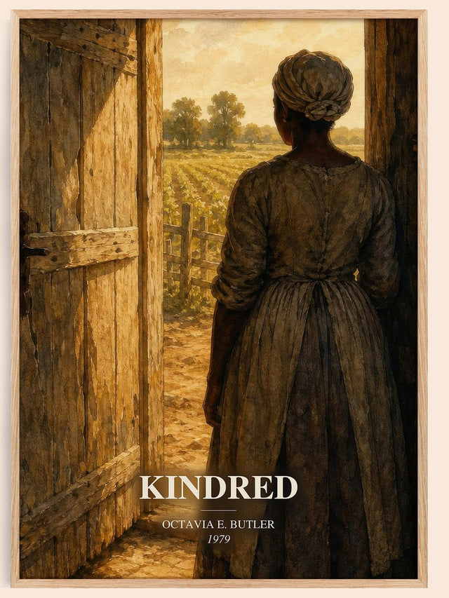 Kindred Book Watercolour Illustration by Octavia E. Butler