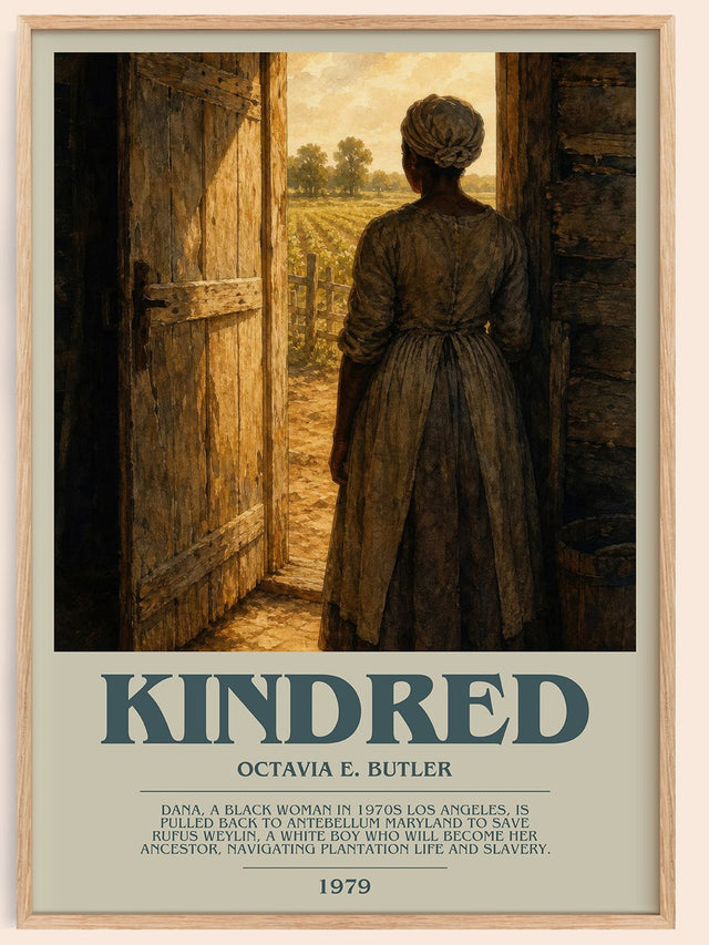 Kindred Bookish Wall Art by Octavia E. Butler