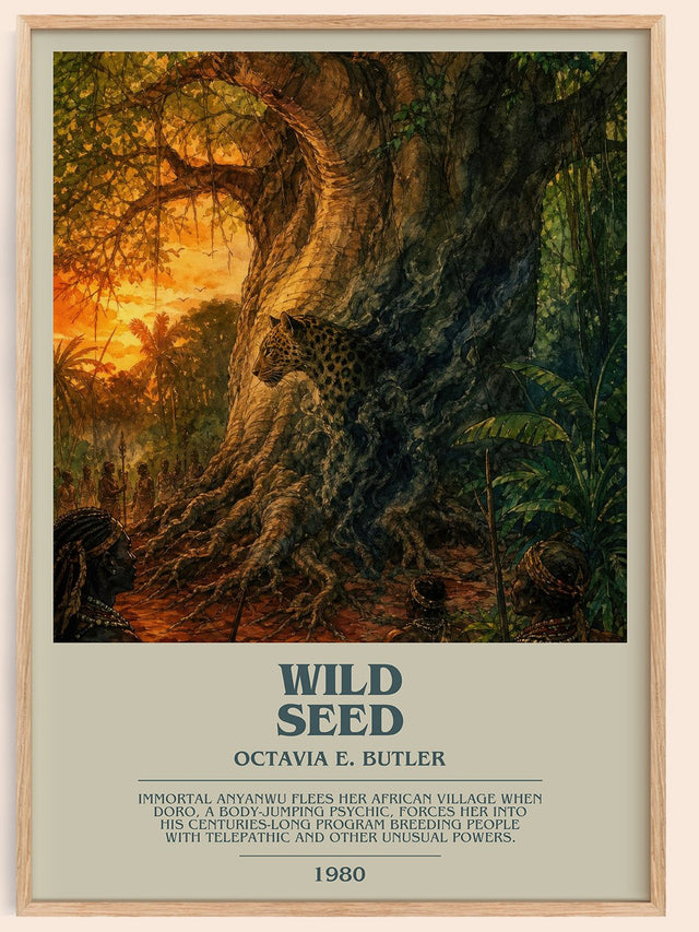 Wild Seed Bookish Wall Art by Octavia E. Butler