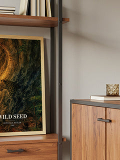 Wild Seed book watercolour illustration paper finish options – matte satin gloss
