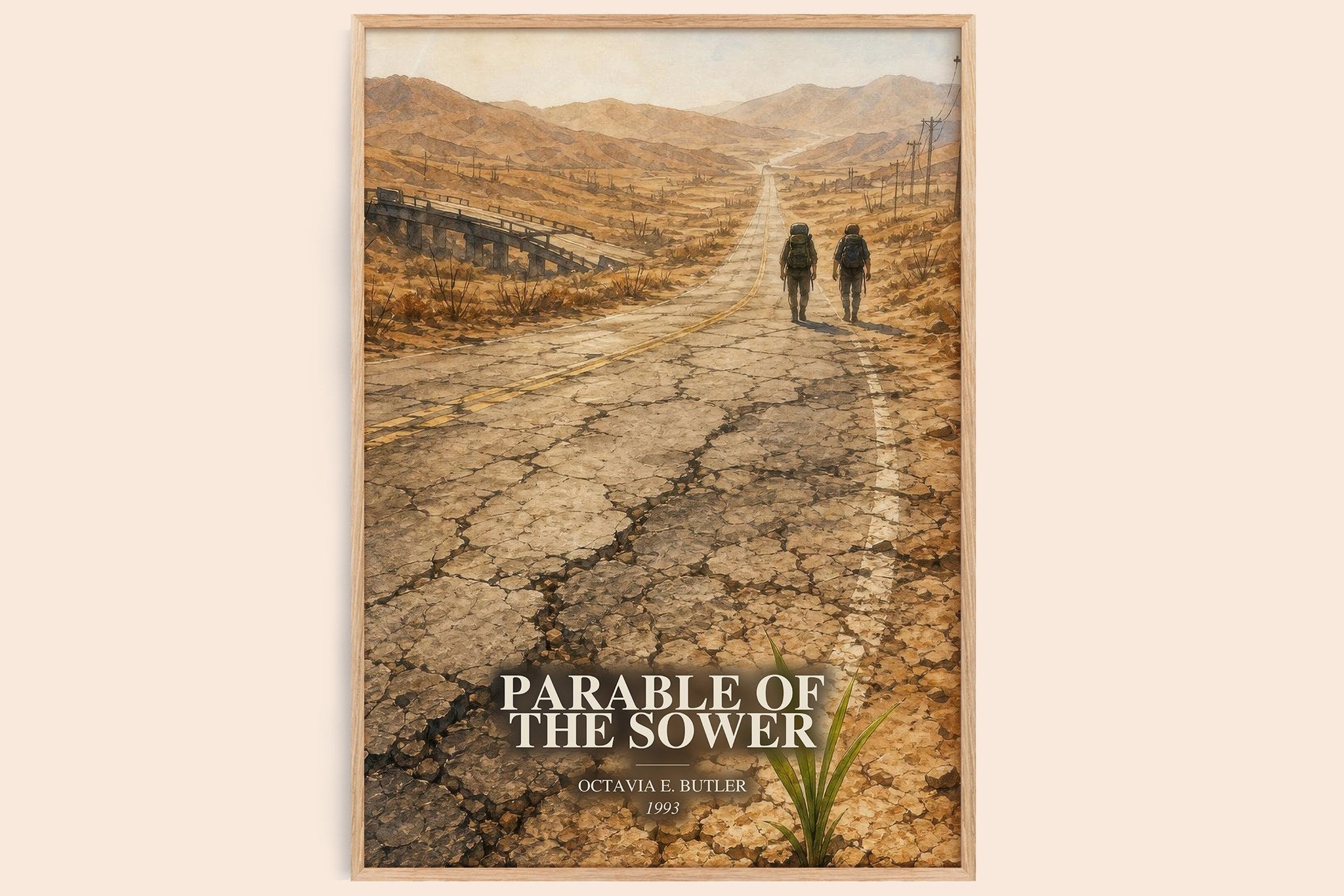 Parable of the Sower Book Watercolour Illustration by O. Butler