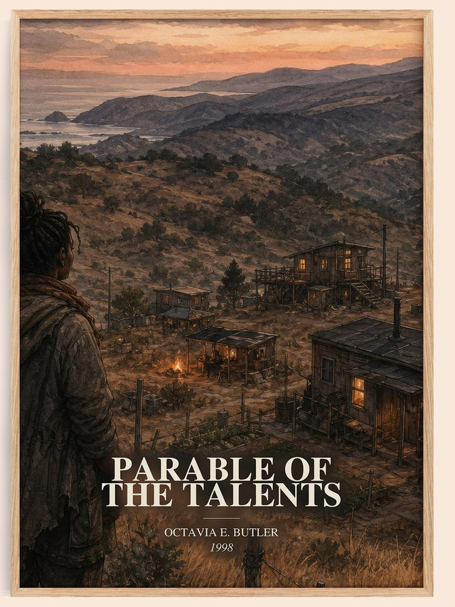 Parable of the Talents Book Watercolour Illustration by O. Butler