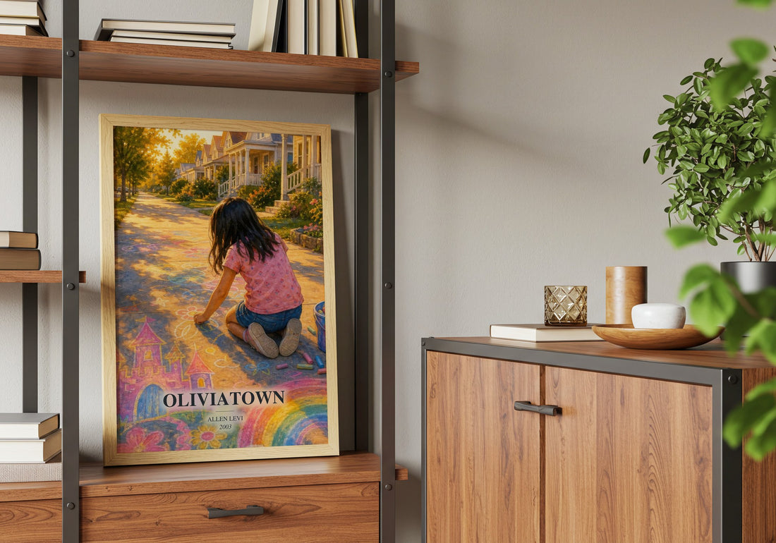 Oliviatown book watercolour illustration paper finish options – matte satin gloss