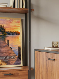 Funny Story book watercolour illustration paper finish options – matte satin gloss