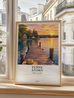 Funny Story Bookish Wall Art by Emily Henry – image 2