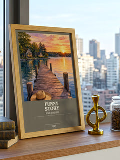 Funny Story Bookish Wall Art by Emily Henry – image 3