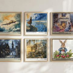 Great Big Beautiful Life literary art print colour and style options – Emily Henry book art
