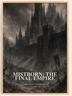 Mistborn: The Final Empire Book Watercolour Illustration – B.