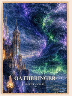 Oathbringer Book Watercolour Illustration by Brandon Sanderson