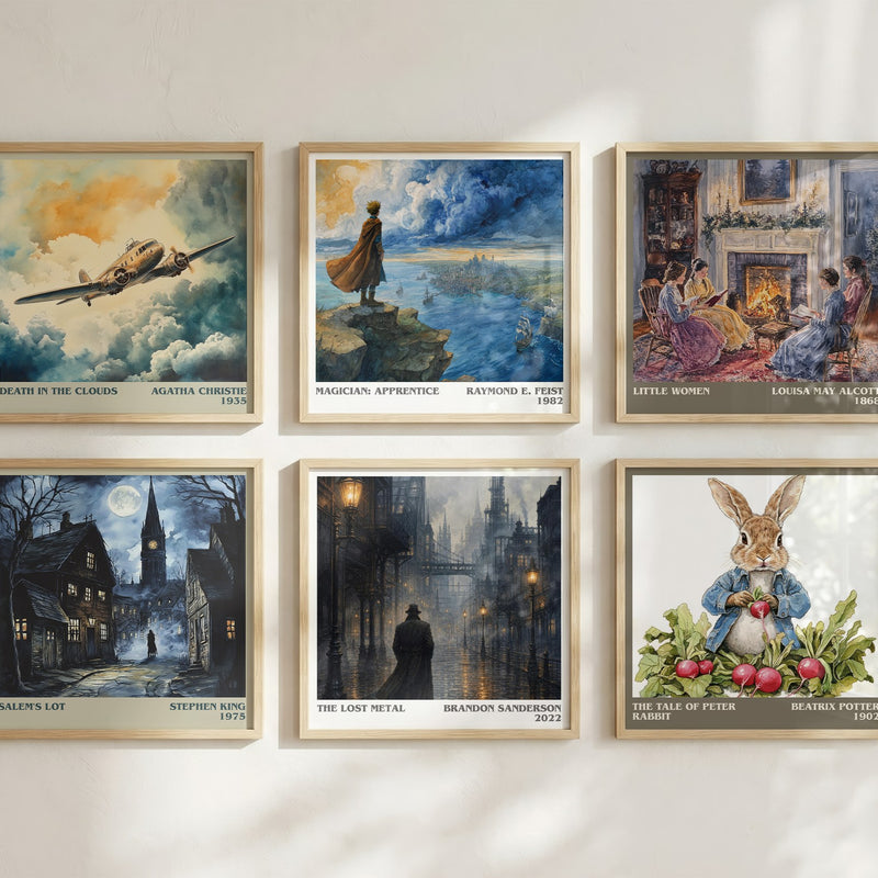 The Lost Metal literary art print colour and style options – Brandon Sanderson book art
