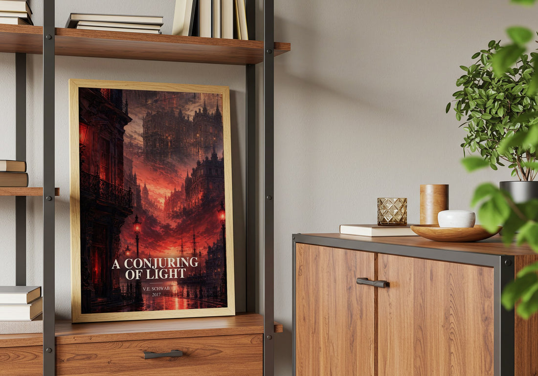 A Conjuring of Light book watercolour illustration paper finish options – matte satin gloss