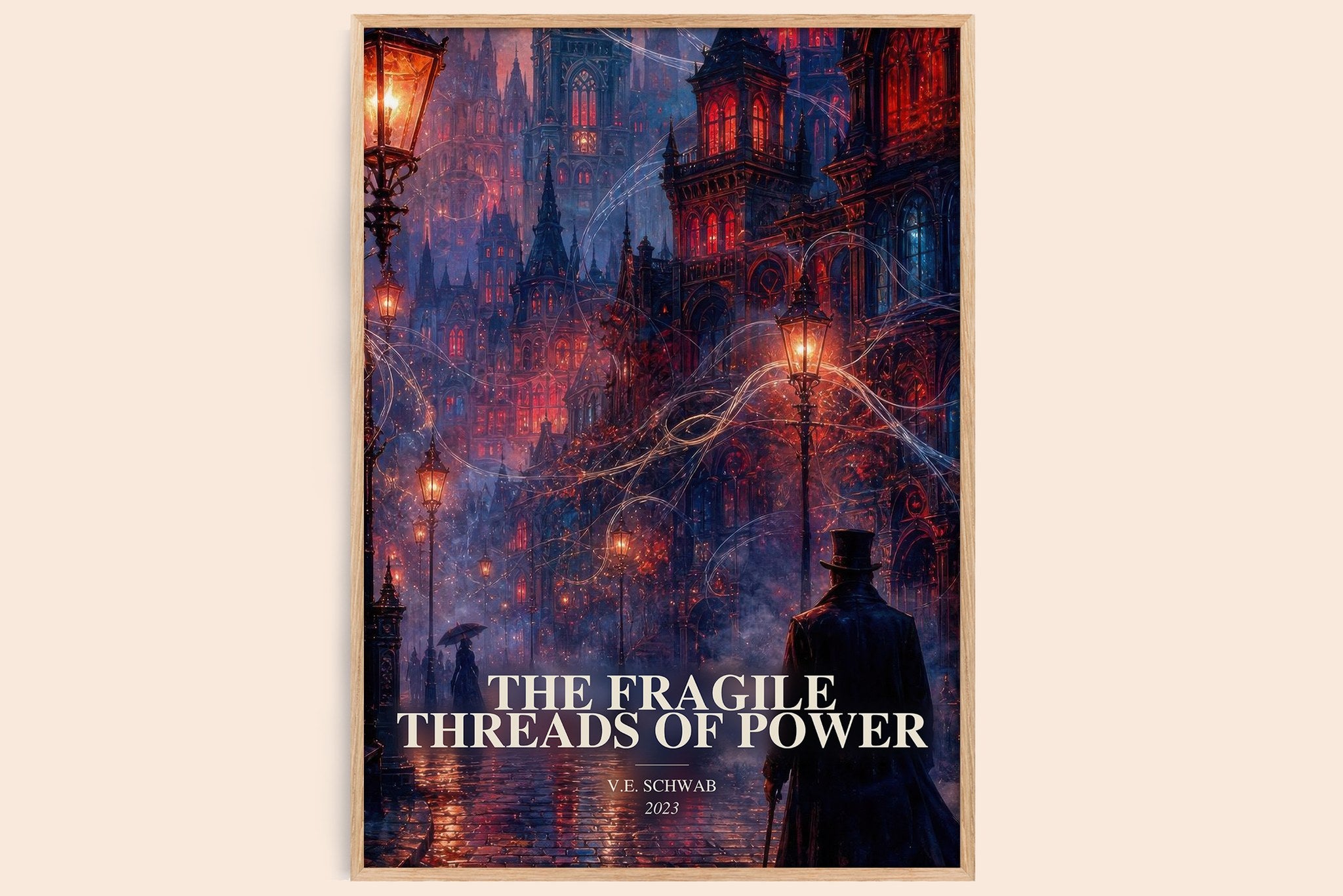 Fragile Threads of Power Book Watercolour Illustration by V.E. Schwab