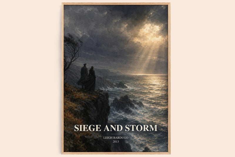 Siege and Storm Book Watercolour Illustration by Leigh Bardugo (Edge style)