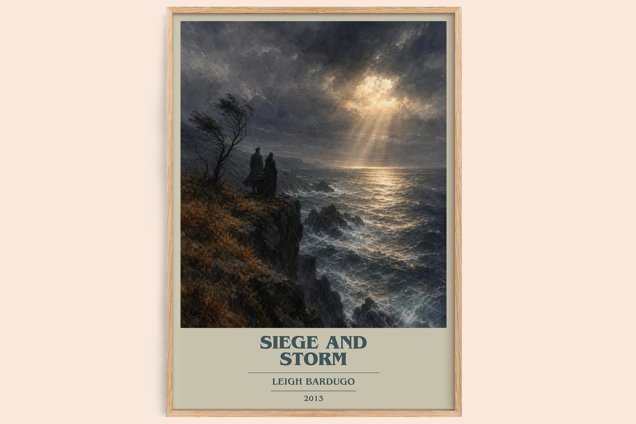Siege and Storm Book Cover Poster by Leigh Bardugo