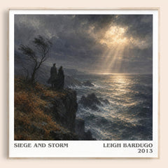 Siege and Storm Literary Art Print by Leigh Bardugo
