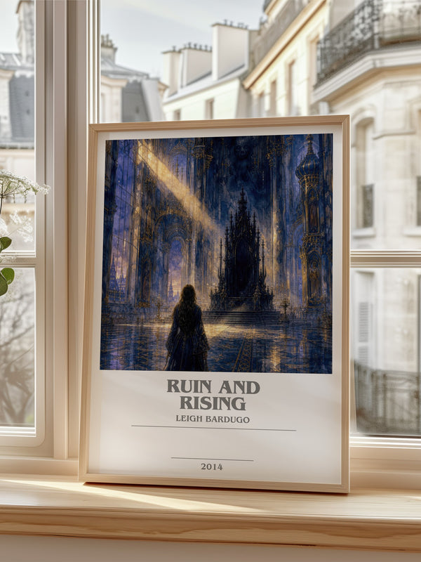 Ruin and Rising bookish poster colour and style options – Leigh Bardugo book art