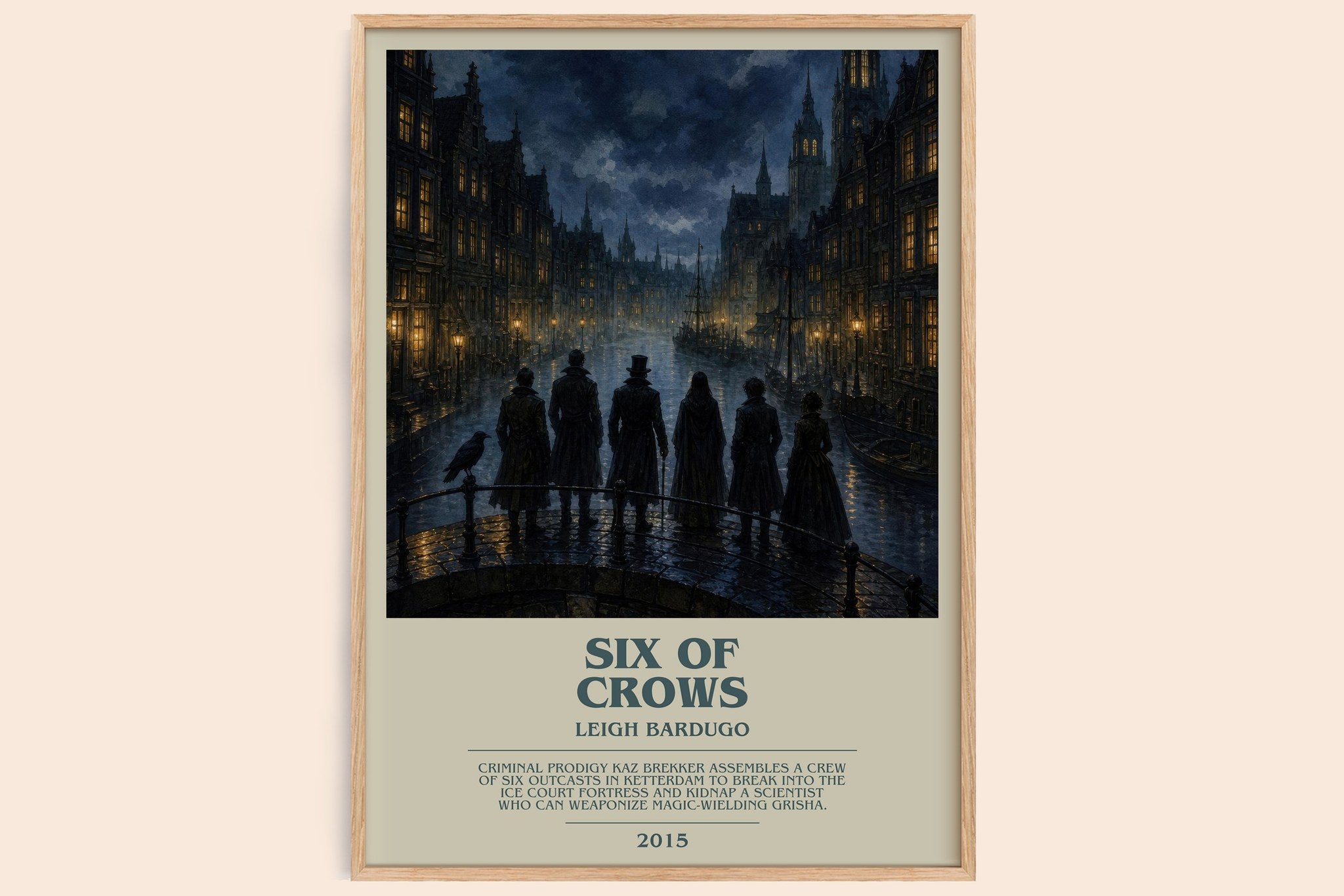 Six of Crows Bookish Wall Art by Leigh Bardugo
