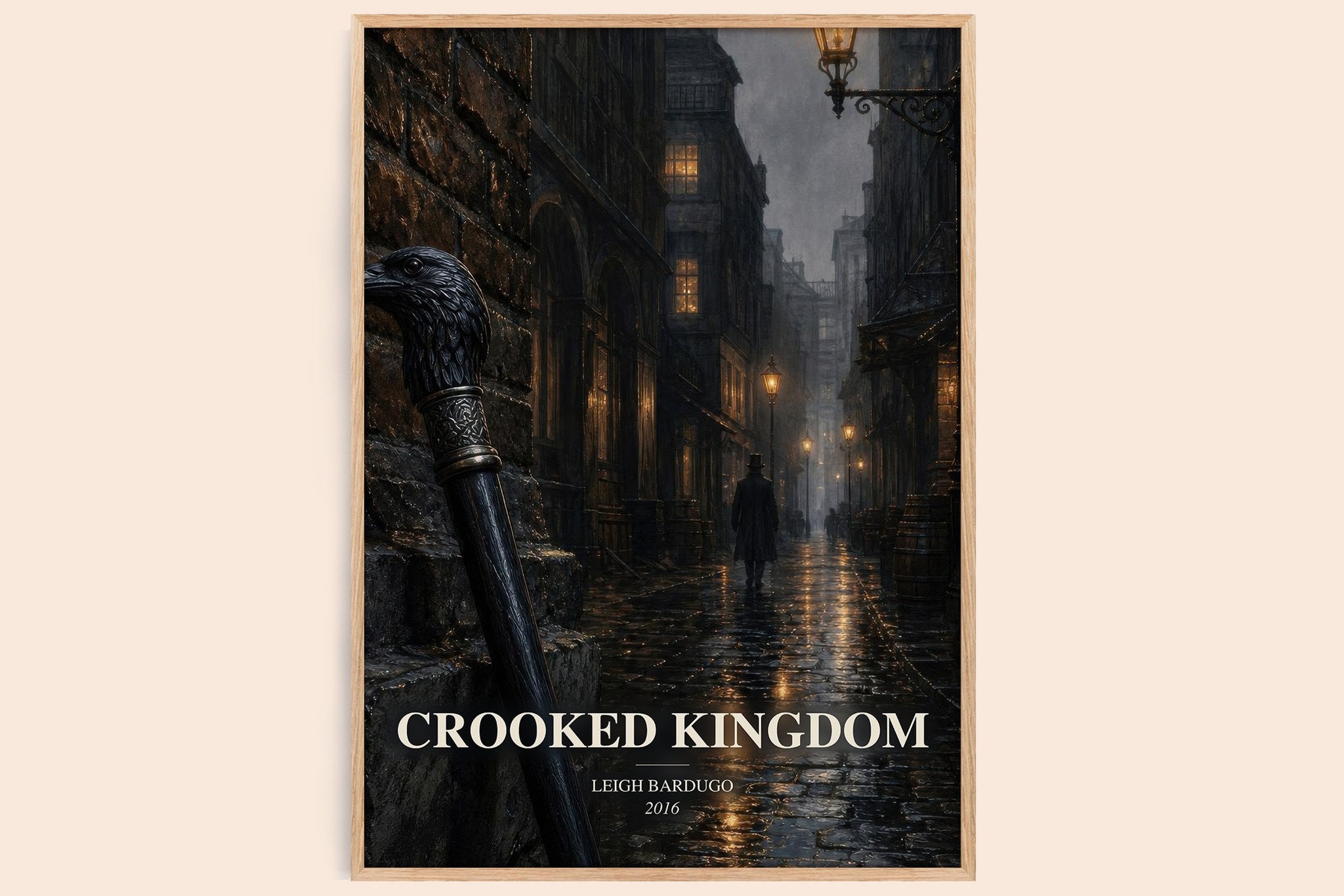 Crooked Kingdom Book Watercolour Illustration by Leigh Bardugo