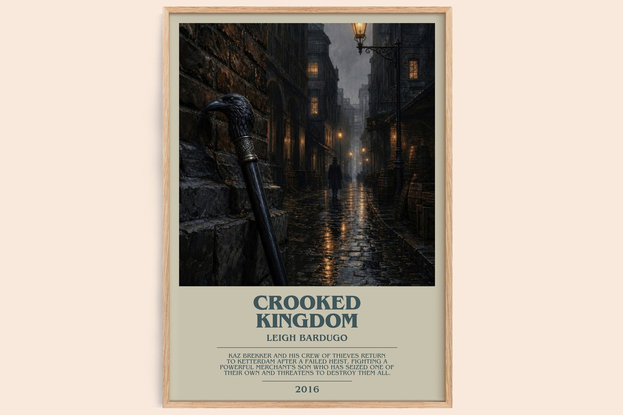 Crooked Kingdom Bookish Wall Art by Leigh Bardugo