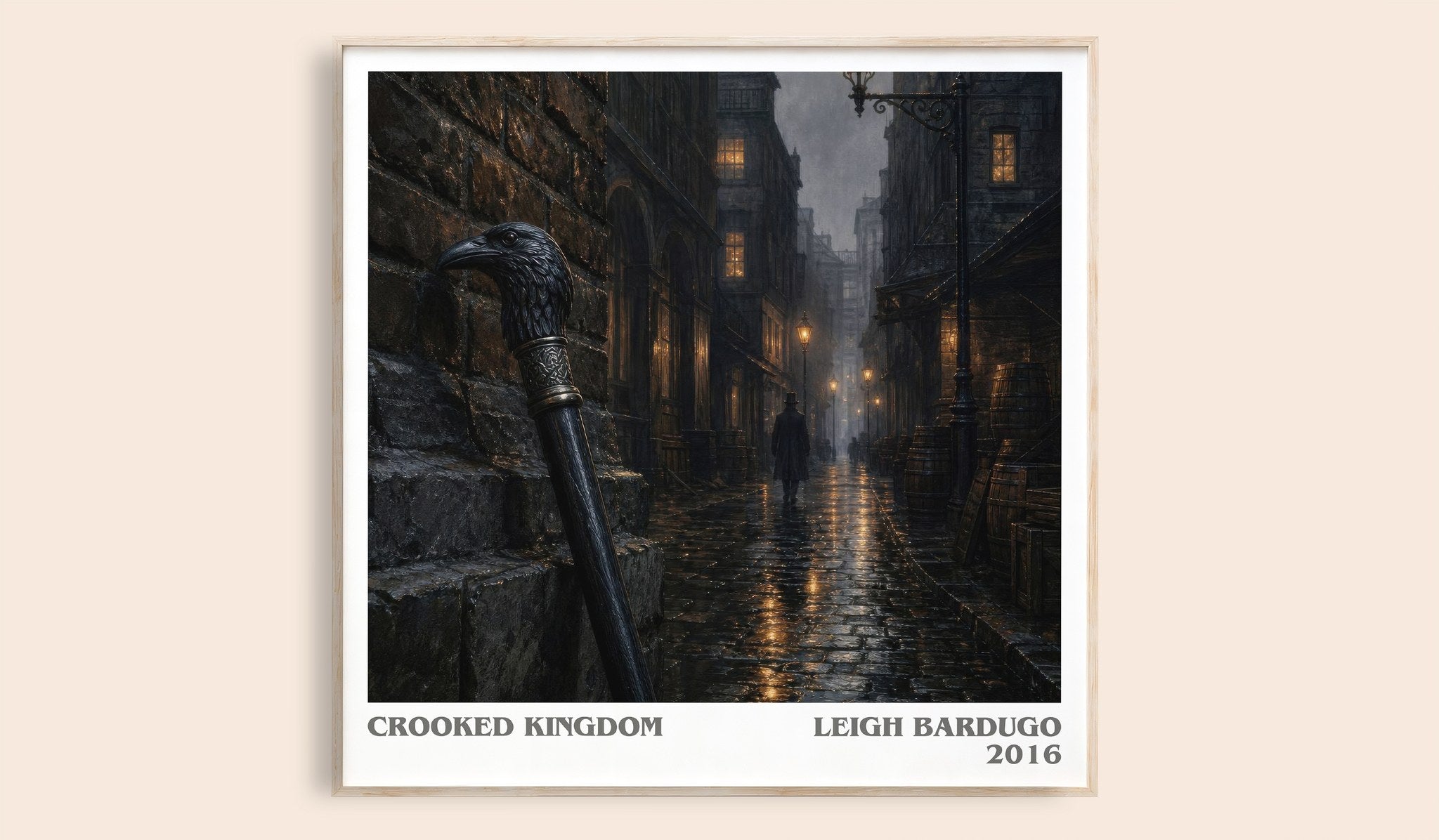 Crooked Kingdom Literary Art Print by Leigh Bardugo