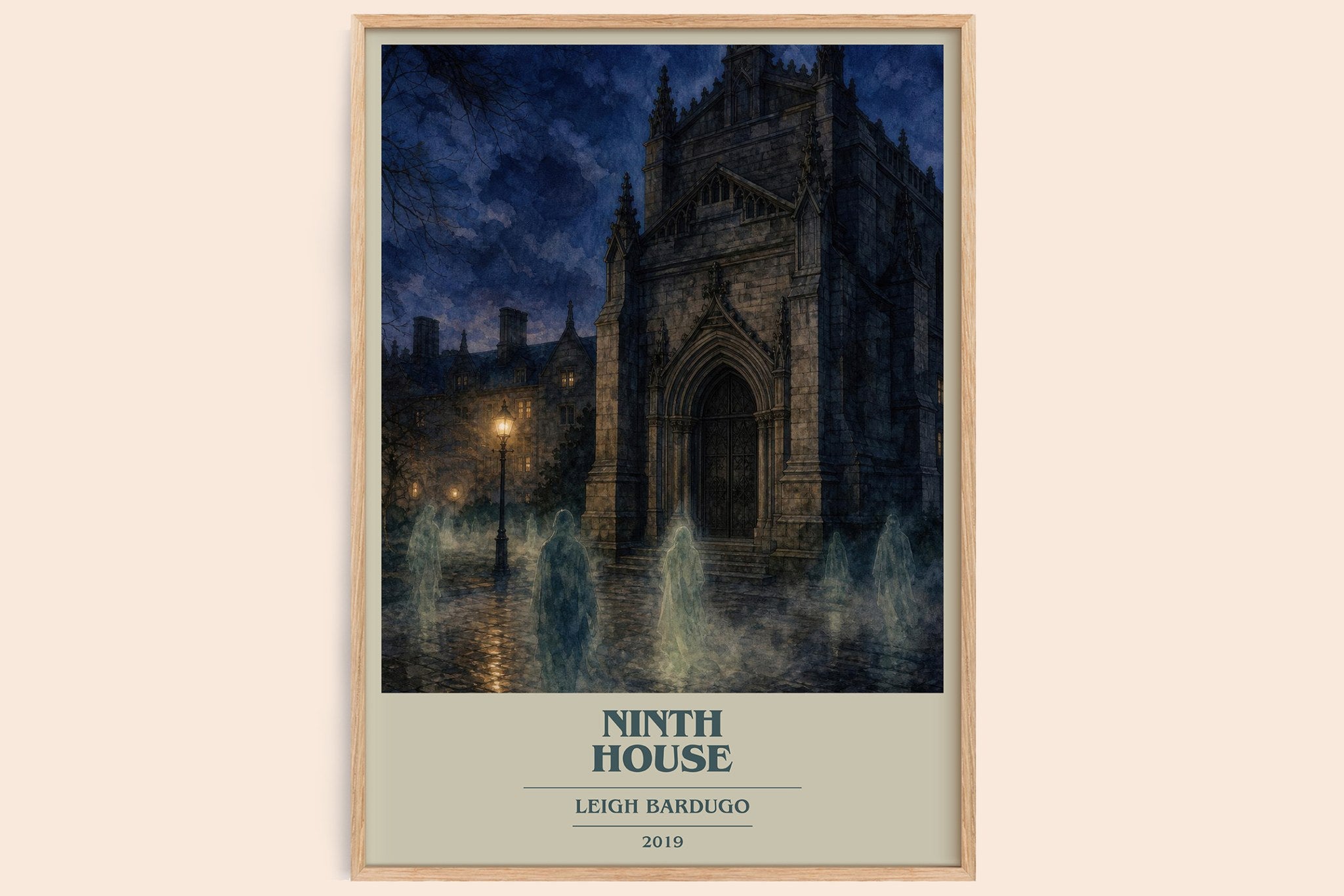 Ninth House Book Cover Poster by Leigh Bardugo