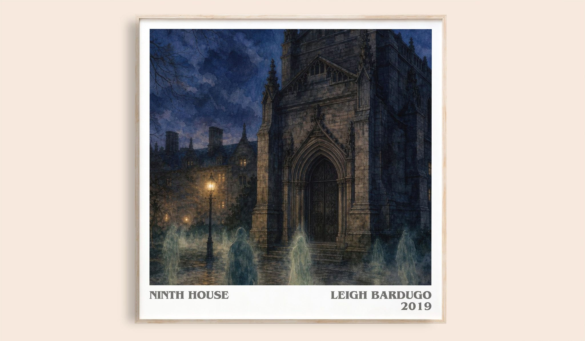 Ninth House Literary Art Print by Leigh Bardugo