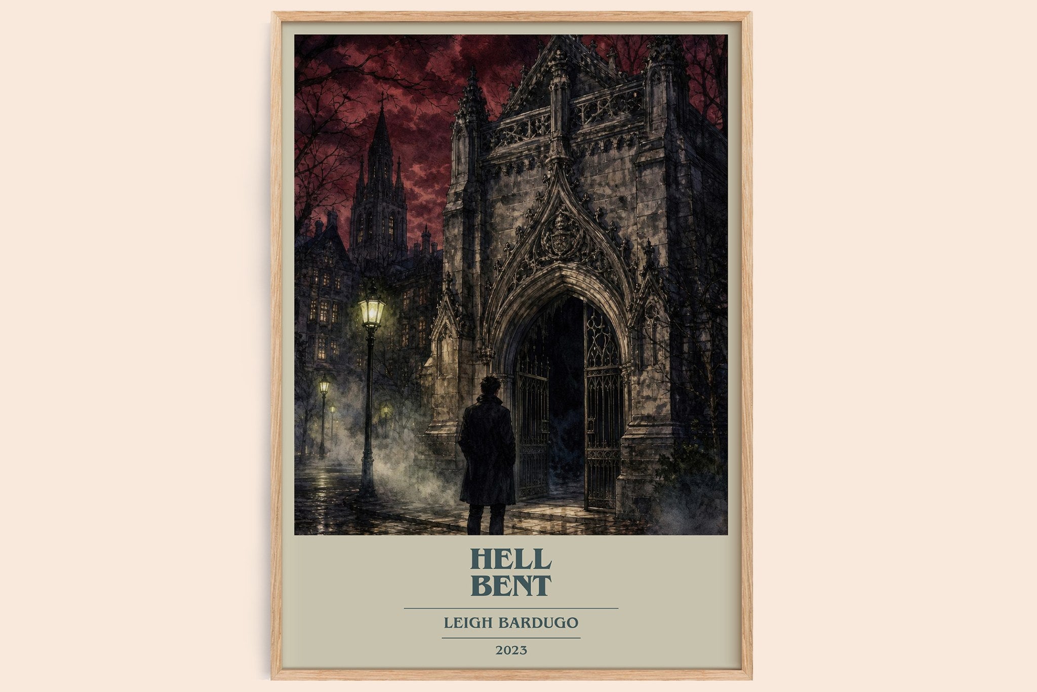 Hell Bent Book Cover Poster by Leigh Bardugo