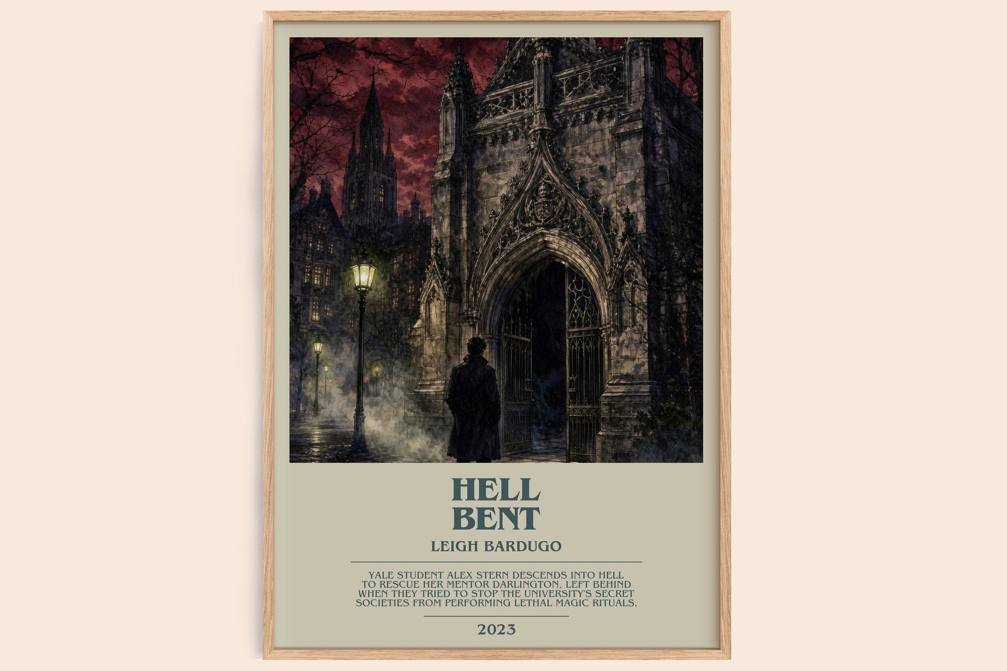 Hell Bent Bookish Wall Art by Leigh Bardugo
