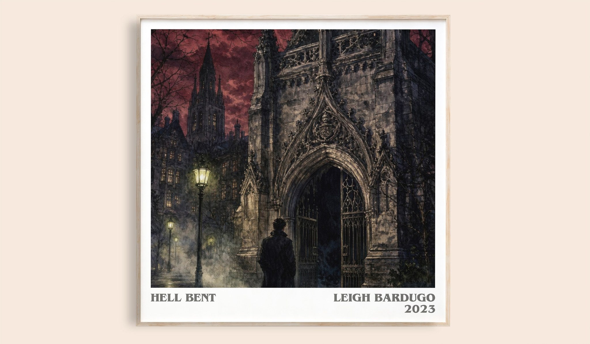 Hell Bent Literary Art Print by Leigh Bardugo