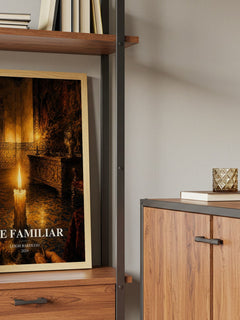 The Familiar book watercolour illustration paper finish options – matte satin gloss