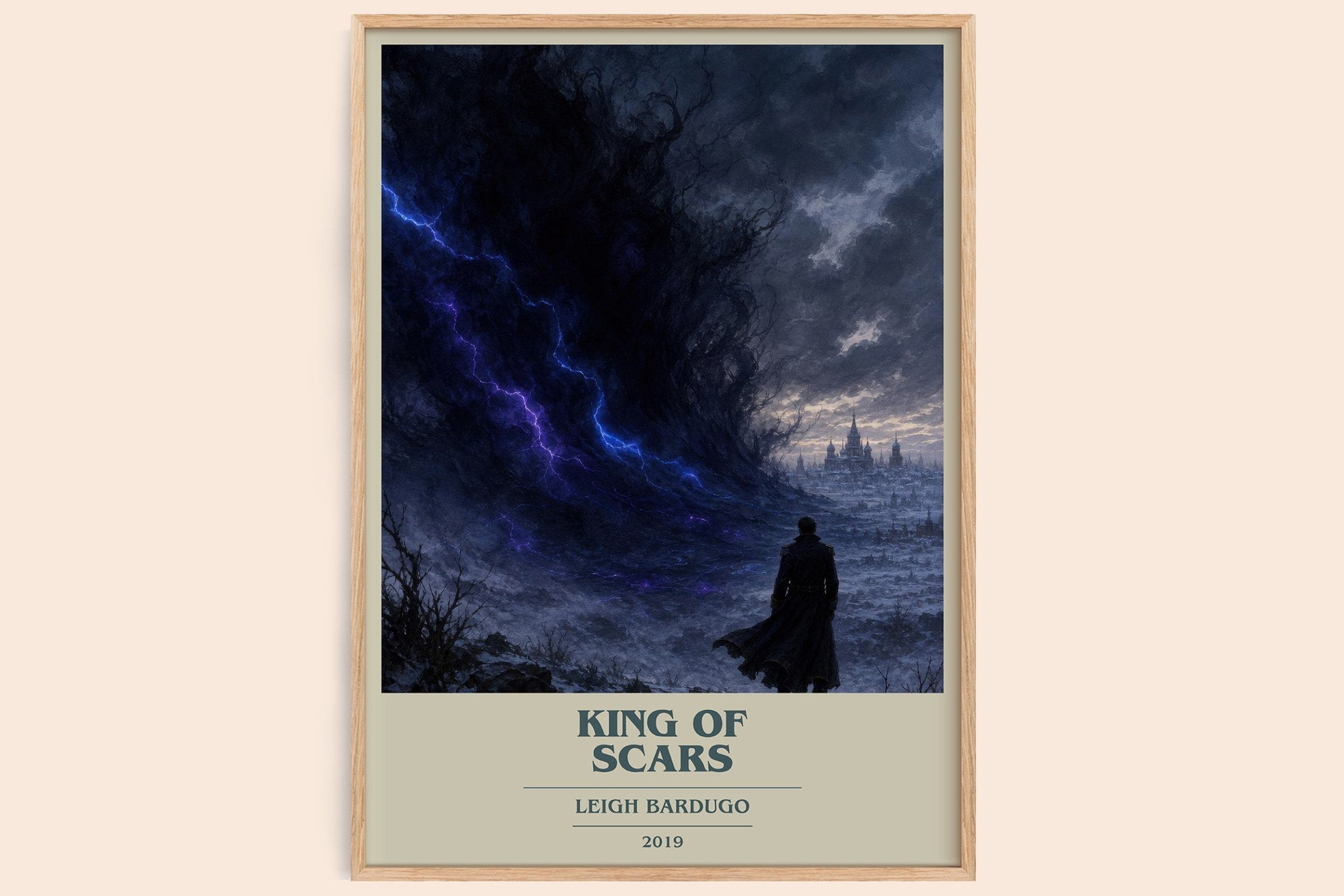 King of Scars Book Cover Poster by Leigh Bardugo