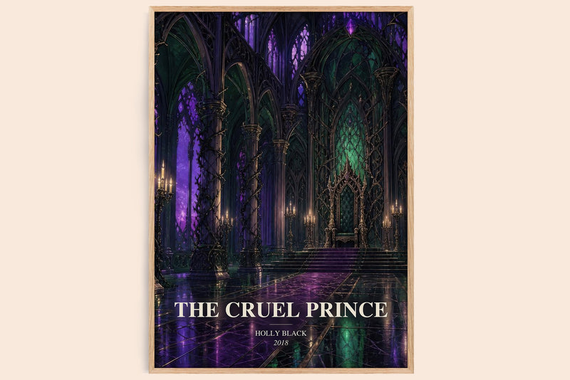 The Cruel Prince Book Watercolour Illustration by Holly Black (Edge style)