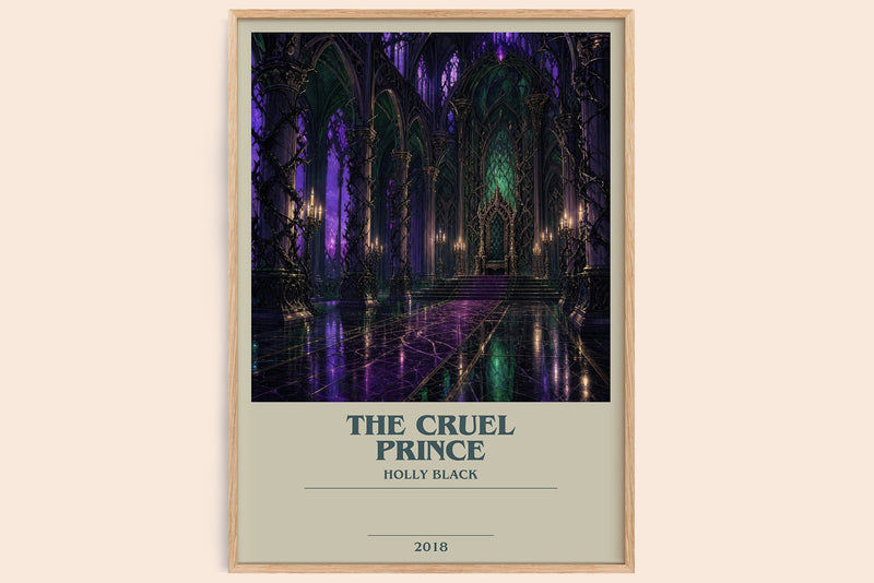The Cruel Prince Bookish Wall Art by Holly Black (Modern style)