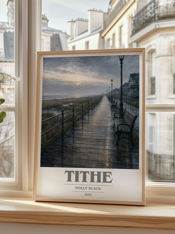 Tithe book cover poster colour and style options – Holly Black book art
