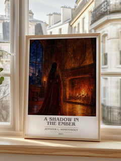 A Shadow in the Ember book cover poster colour and style options – Jennifer L. Armentrout book art