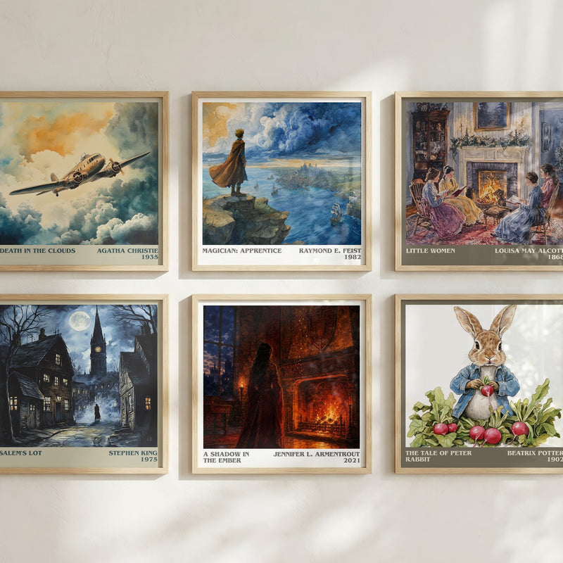 A Shadow in the Ember literary art print colour and style options – Jennifer L. Armentrout book art