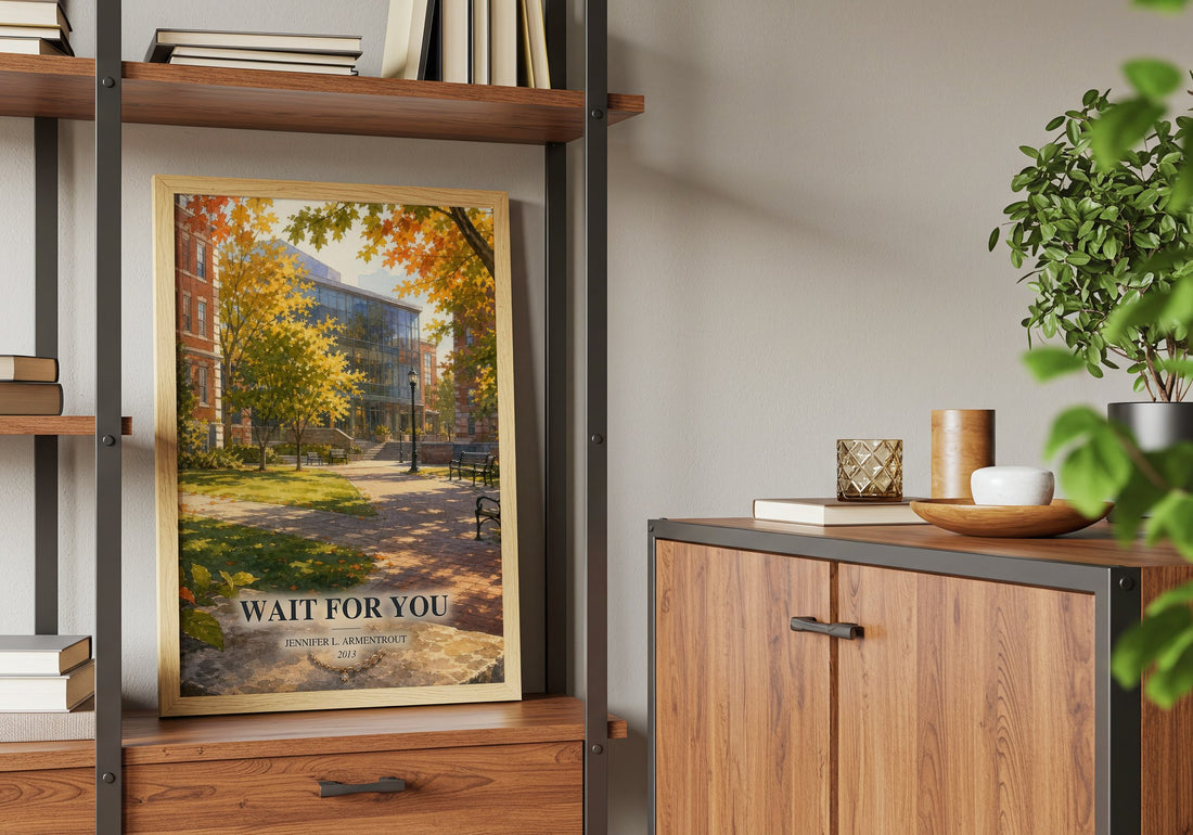 Wait for You book watercolour illustration paper finish options – matte satin gloss