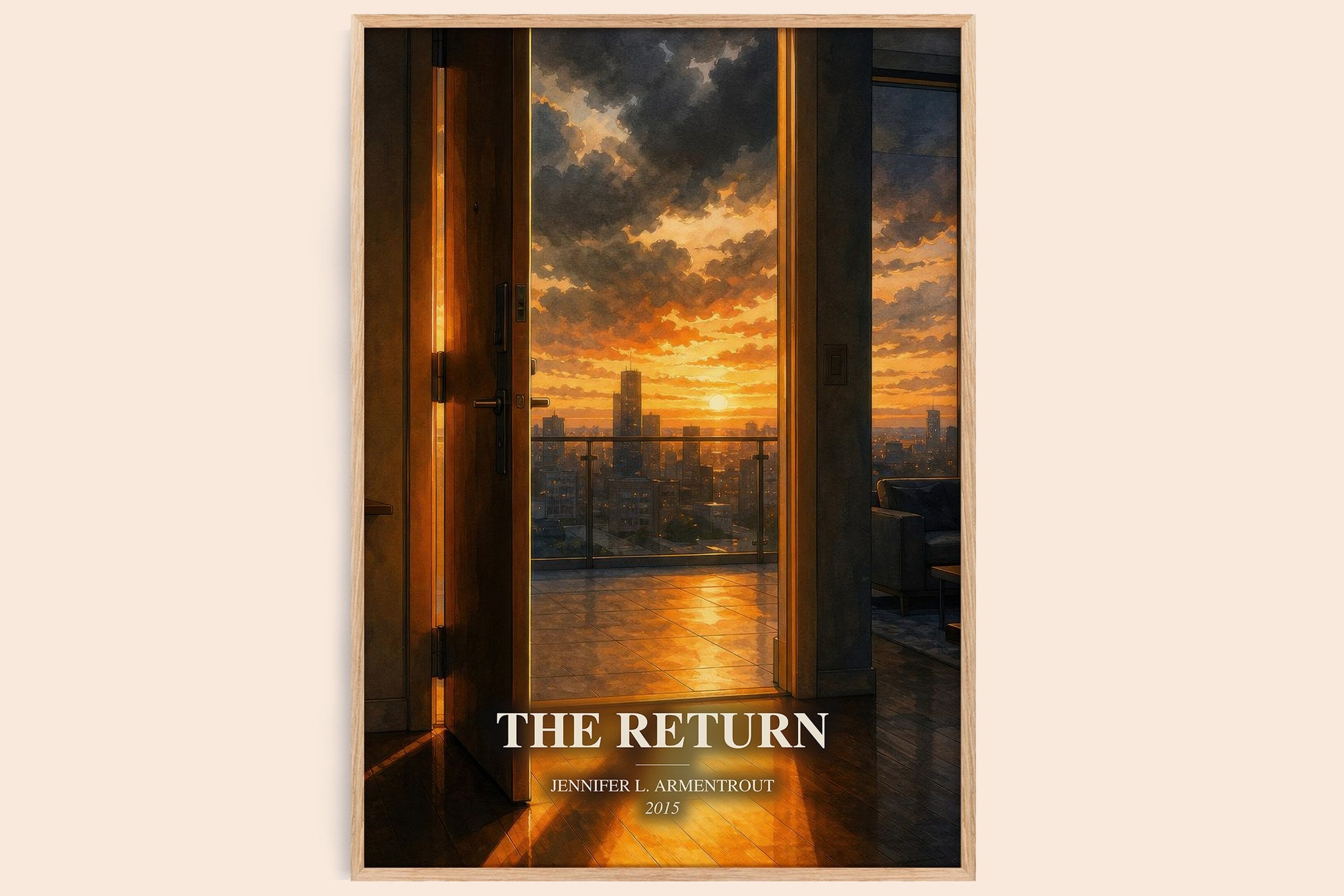 The Return Book Watercolour Illustration by Jennifer L. Armentrout