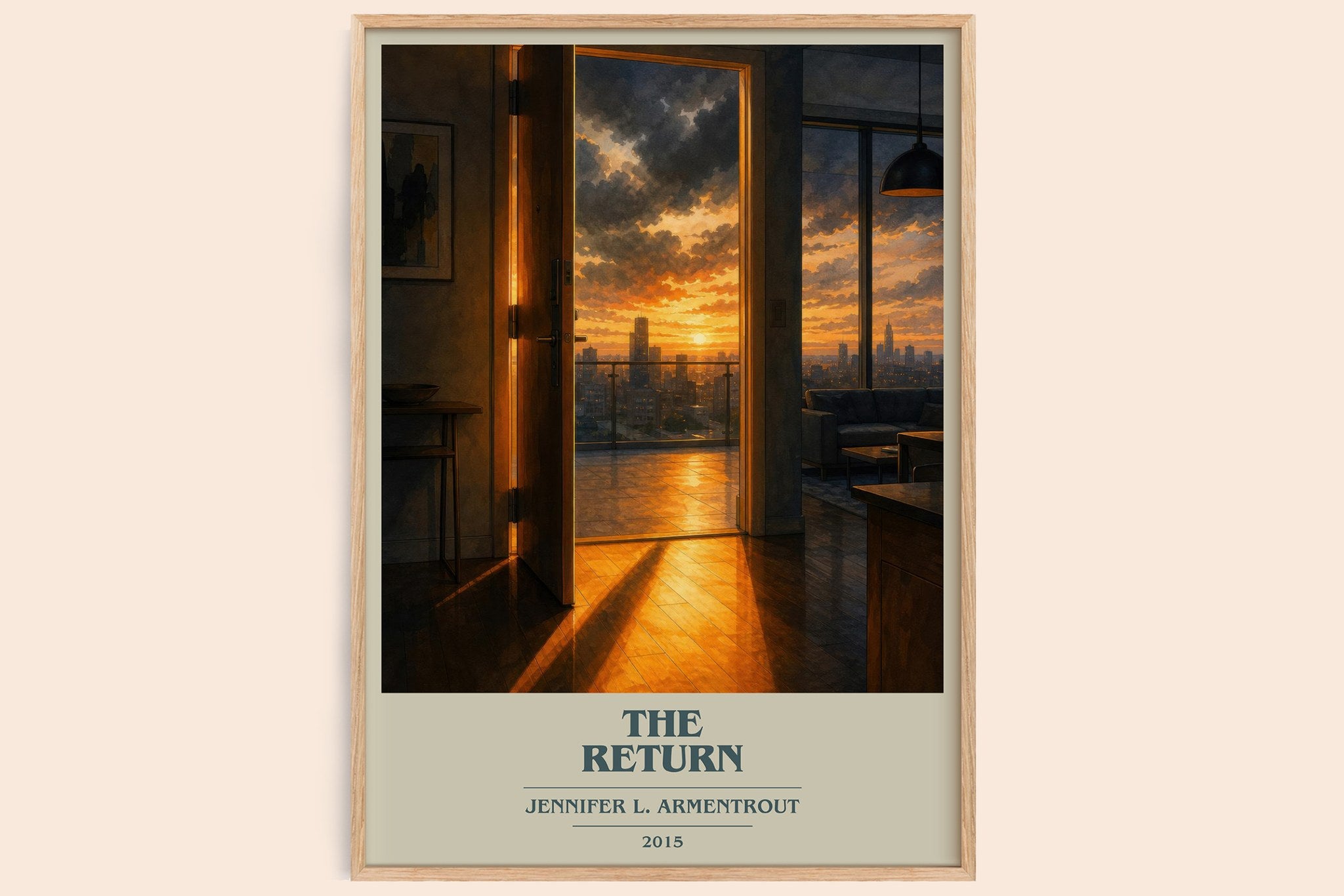 The Return Book Cover Poster by Jennifer L. Armentrout