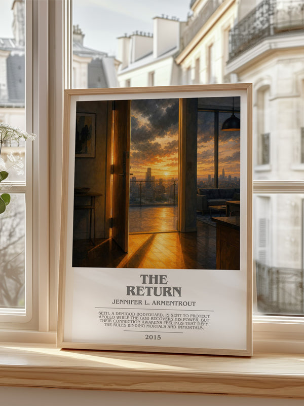 The Return bookish poster colour and style options – Jennifer L. Armentrout book art