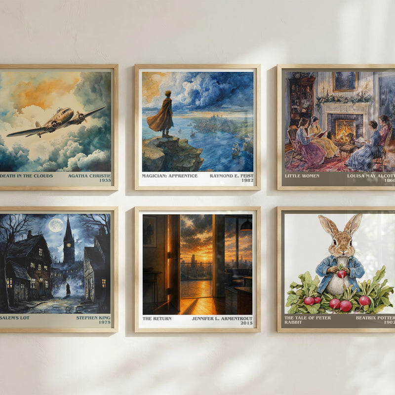 The Return literary art print colour and style options – Jennifer L. Armentrout book art