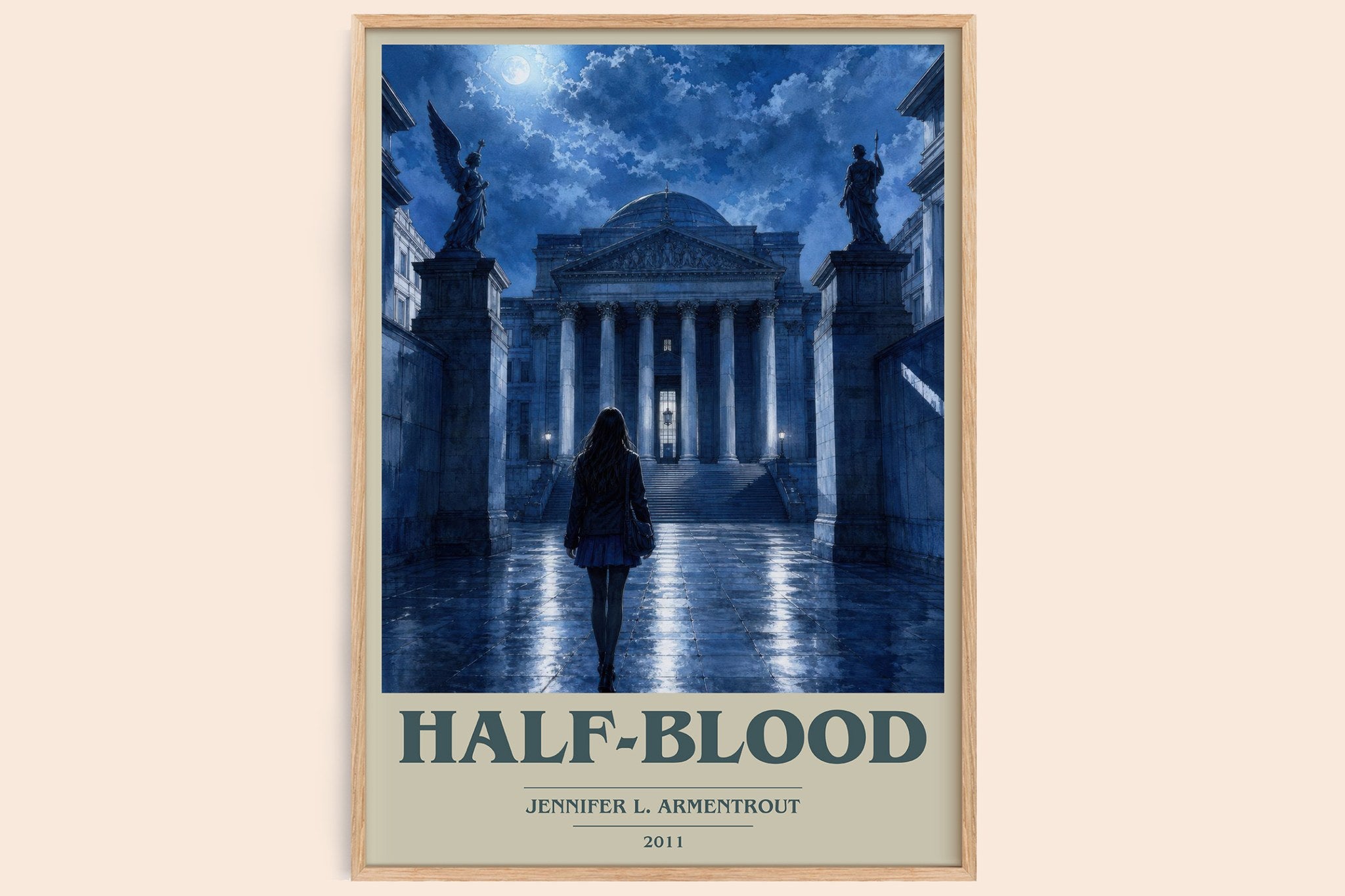 Half-Blood Book Cover Poster by Jennifer L. Armentrout