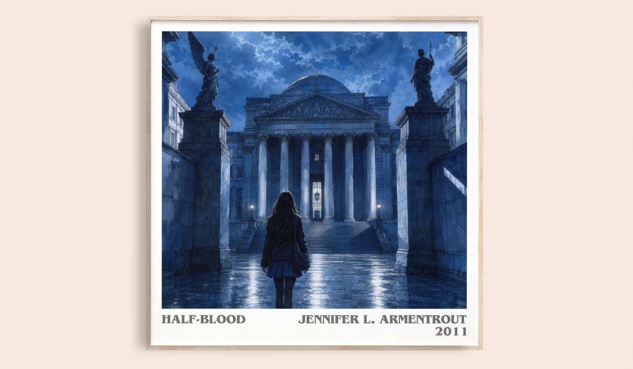 Half-Blood Literary Art Print by Jennifer L. Armentrout