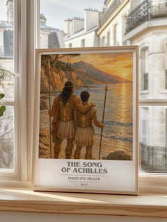 The Song of Achilles book cover poster colour and style options – Madeline Miller book art