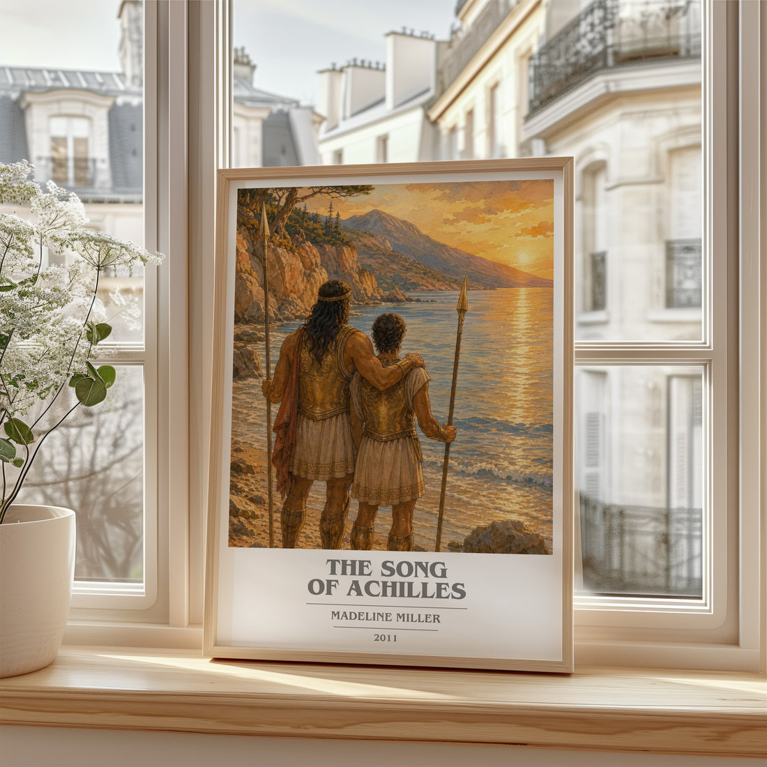 The Song of Achilles book cover poster colour and style options – Madeline Miller book art