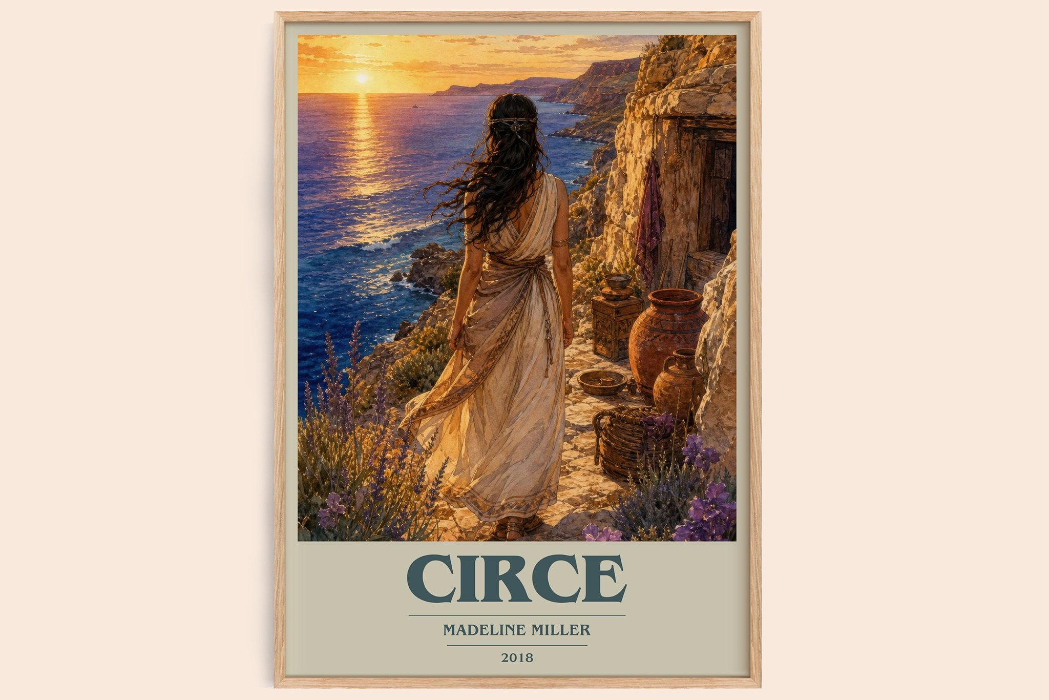 Circe Book Cover Poster by Madeline Miller