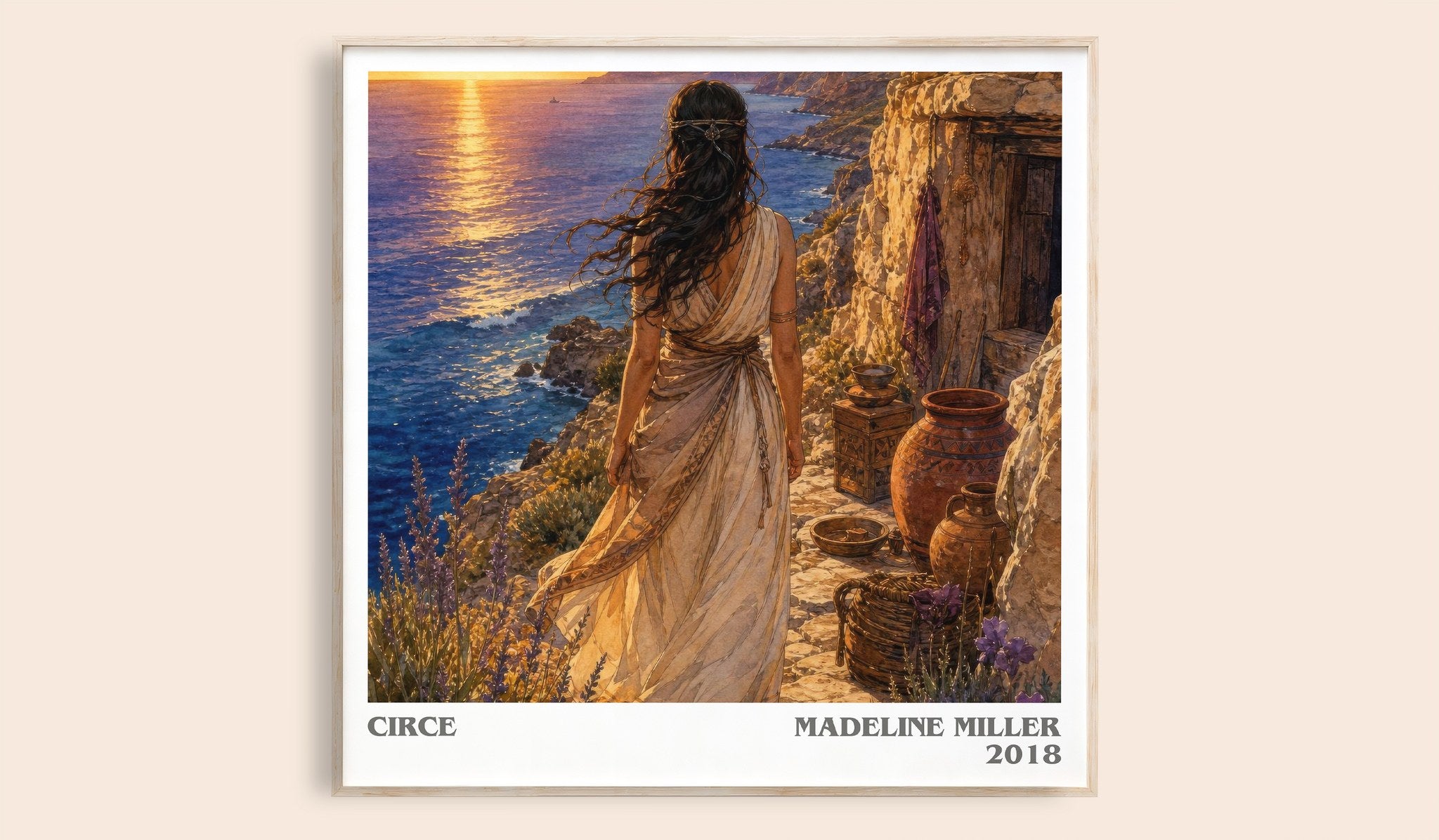 Circe Literary Art Print by Madeline Miller
