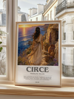 Circe bookish poster colour and style options – Madeline Miller book art